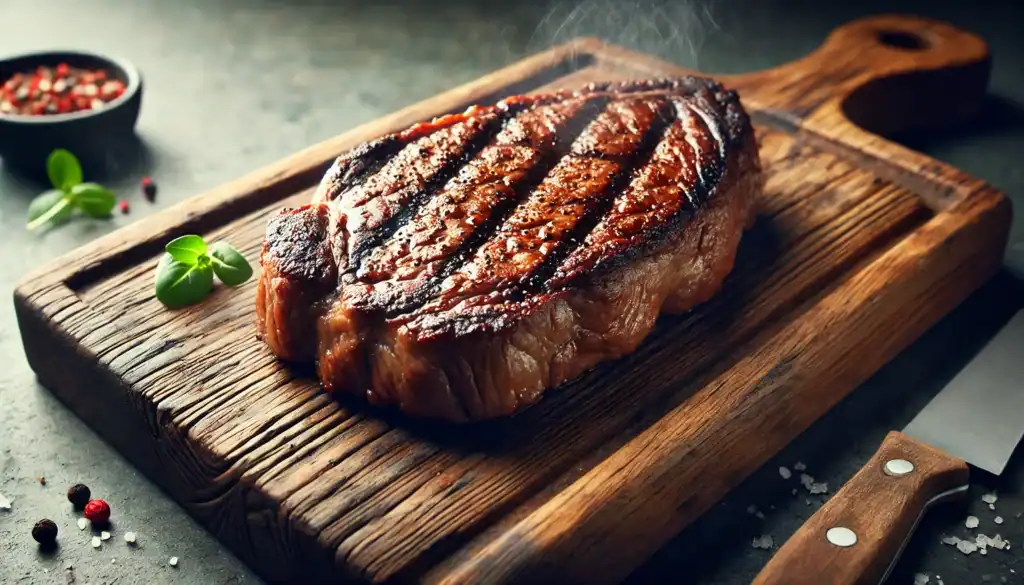 des morceaux de viande peu connus qu'il faut essayer : un guide pour les gourmets 5 Bavette cuite au grill, mettant en valeur la texture légèrement fibreuse de cette viande de première qualité, un aurochs affiné