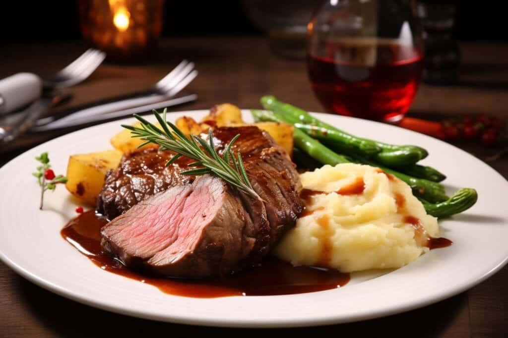 filets de bœuf bordelaise une expérience française avec de la viande de bœuf maturée de première qualité aurocha c