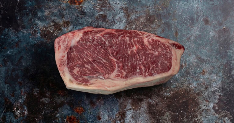 ribeye de vaca premium madurado aurocha